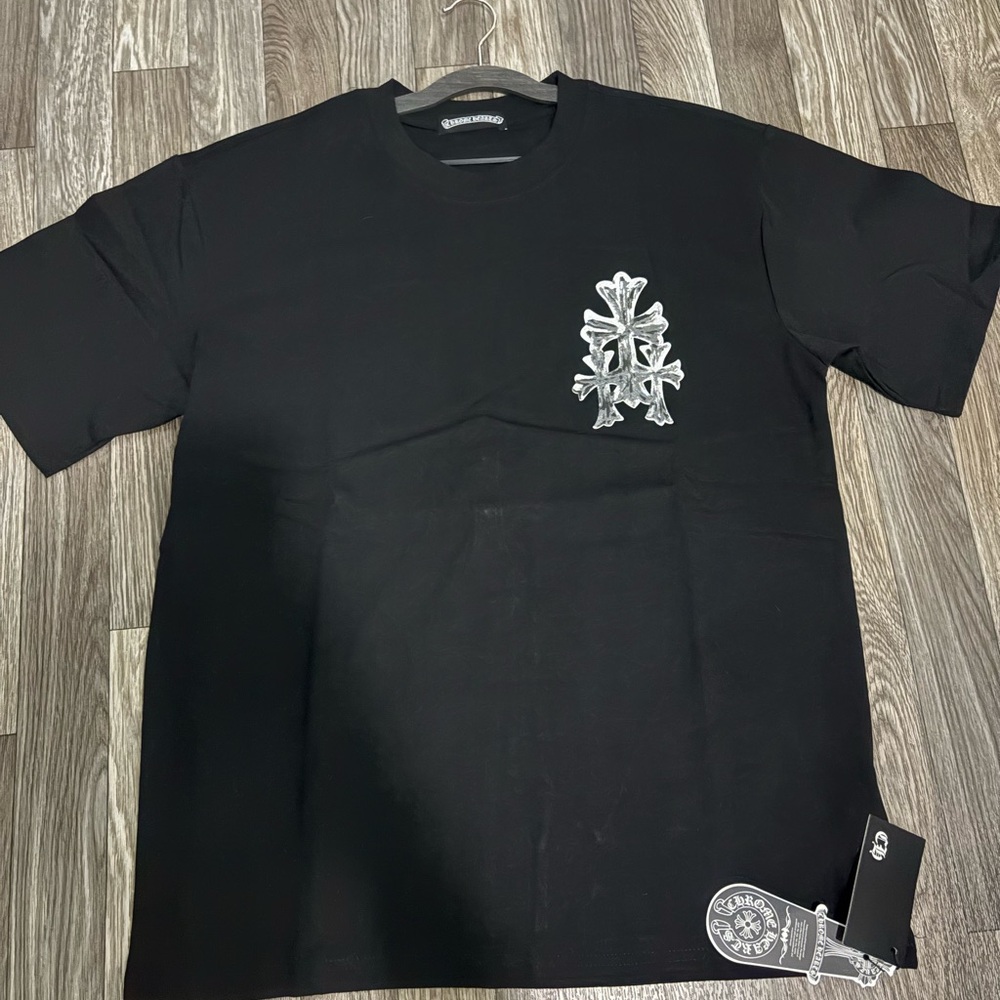 Chrome Hearts Black Short Sleeve Tee